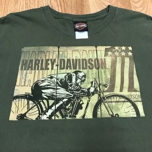 Harley Davidson Green 1900’s Harley